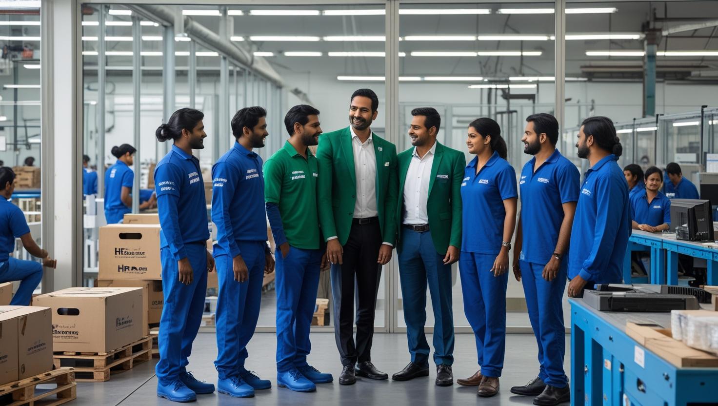 HRXPRESS – Total Manpower Outsourcing Services in India – Contract Staffing, Payroll & Compliance, Executive Search - Shop-floor interactions